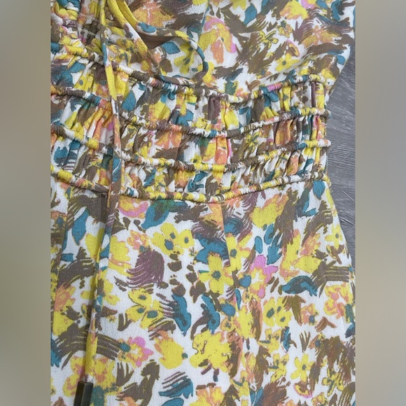 Free People Women’s Floral Summer Dress size 4 (or size Small) - Picture 6 of 8